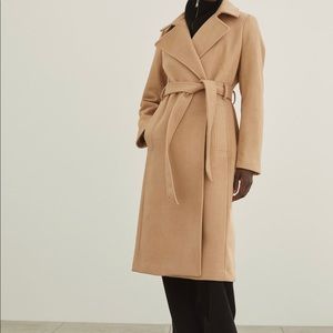 H&M Coat w Tie NWT